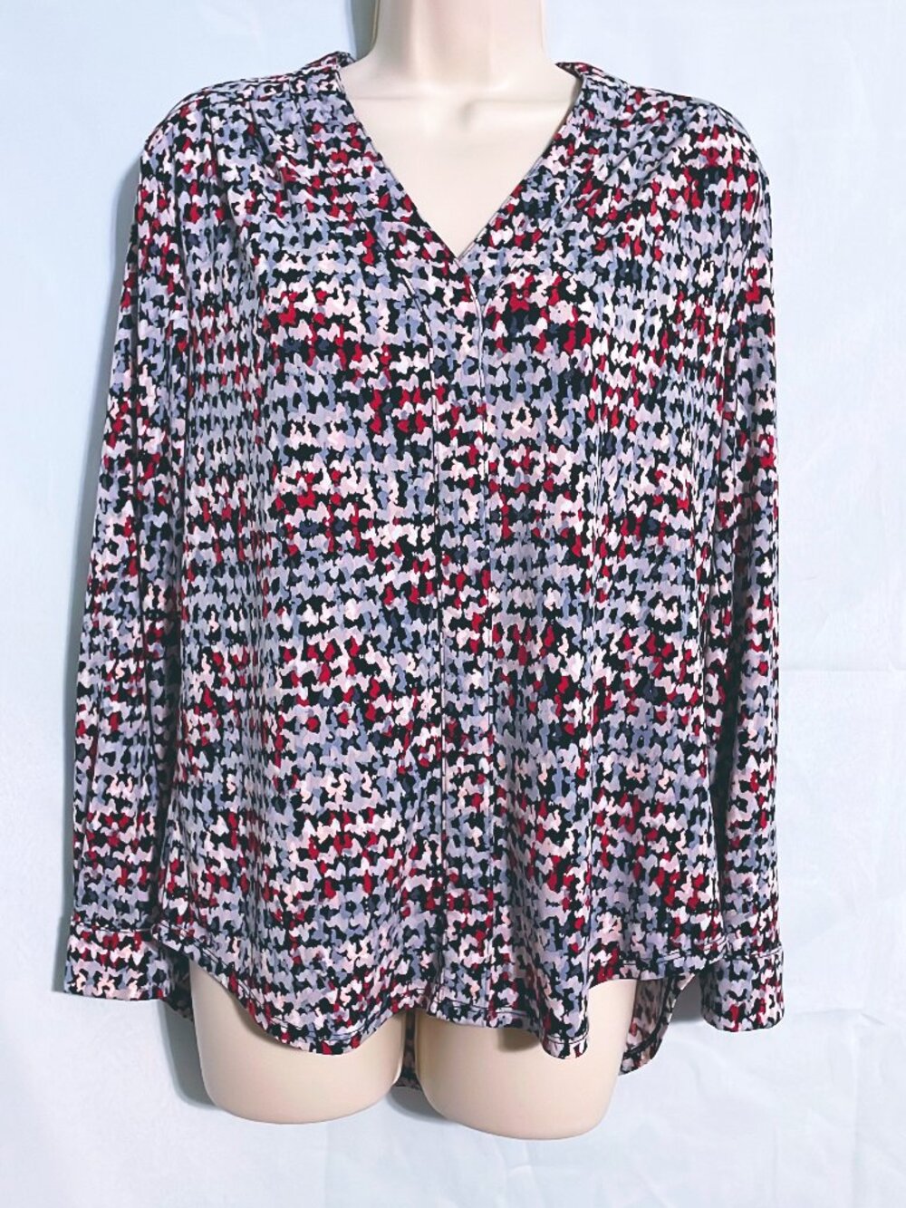 Cato Cute Multicolor Long Sleeve Top Size S
